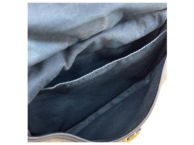 Borsa a Spalla Louis Vuitton Saumur PM Nero - vista 6