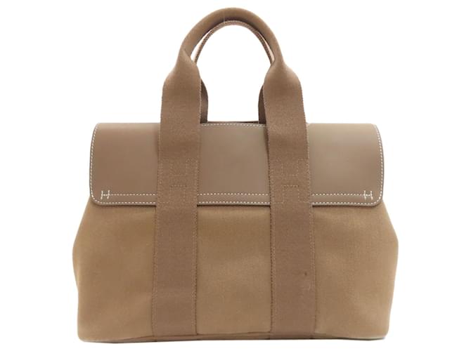 Hermès Borsa Hermes Valparaiso PM Taupe - vista 2