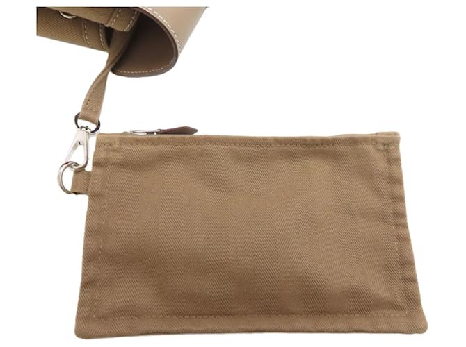 Hermès Borsa Hermes Valparaiso PM Taupe - vista 8