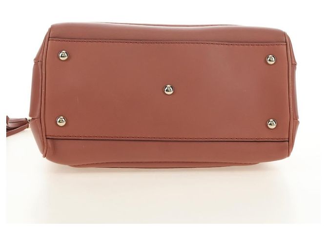 Borsa a Mano GUCCI Bamboo in Pelle 2way Oro Rosa 308385 Auth 181722V D'oro - vista 11
