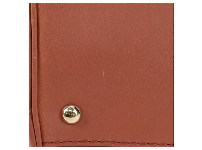 Borsa a Mano GUCCI Bamboo in Pelle 2way Oro Rosa 308385 Auth 181722V D'oro - vista 12