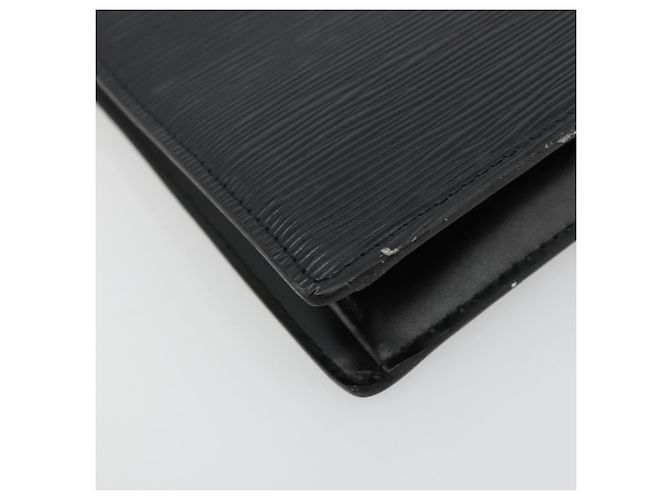 LOUIS VUITTON Epi Trousse Crete Pouch Black M48402 LV Auth 181706 Nero - vista 14