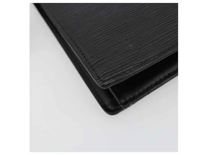 LOUIS VUITTON Epi Trousse Crete Pouch Black M48402 LV Auth 181706 Nero - vista 16