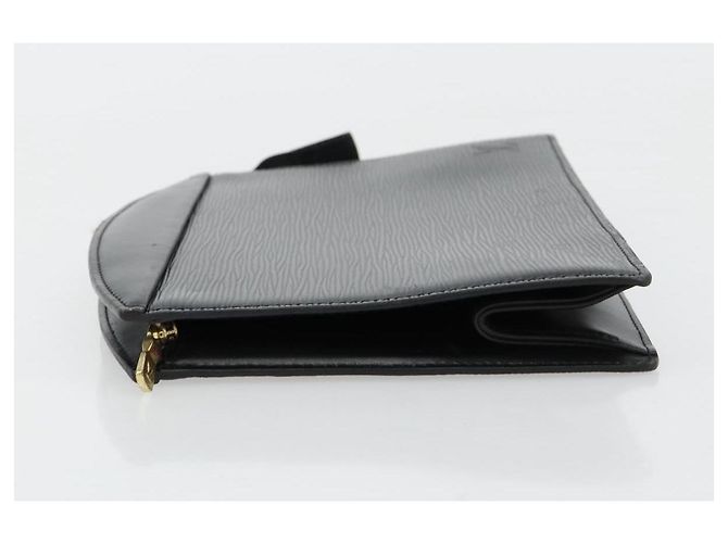 LOUIS VUITTON Epi Trousse Crete Pouch Black M48402 LV Auth 181706 Nero - vista 4
