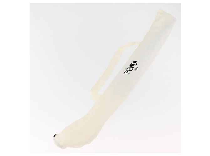 FENDI FENDI x FRGMT x POKMON Zucca Canvas Dragonfly Umbrella Auth 167315SM Marron Noir - vue 15