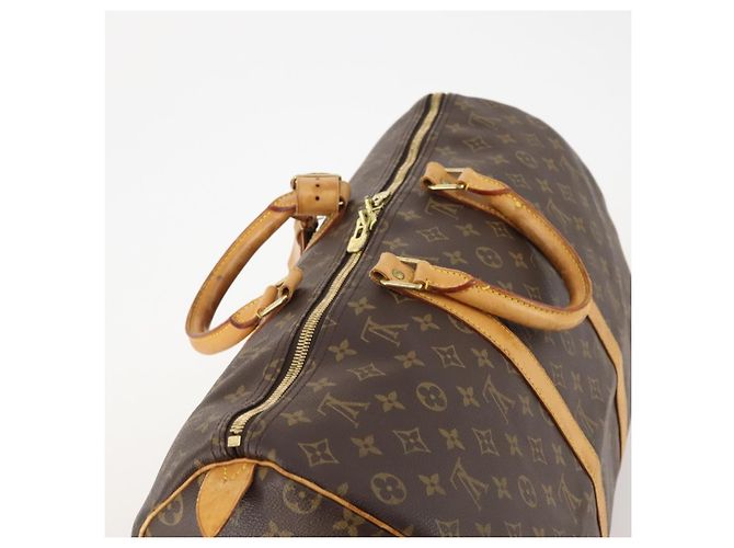 LOUIS VUITTON Monogram Keepall 50 Boston Bag M41426 LV Auth ka4456 Monogramma - vista 6