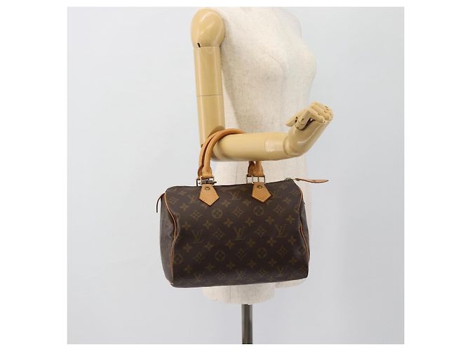 LOUIS VUITTON Borsa Monogram Speedy 25 M41528 LV Auth 181845SAV Monogramma - vista 23