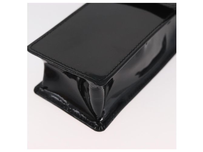 Gianni Versace Chain Schulterbeutel Lackleder Schwarz Gold Authentisch bs35263 Golden - vista 14