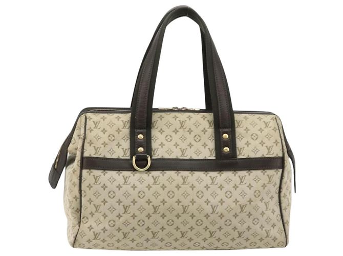 LOUIS VUITTON Borsa Monogram Mini Josephine GM Khaki M92310 LV Auth BA12962 Cachi - vista 13
