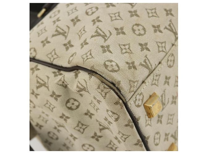 LOUIS VUITTON Borsa Monogram Mini Josephine GM Khaki M92310 LV Auth BA12962 Cachi - vista 14