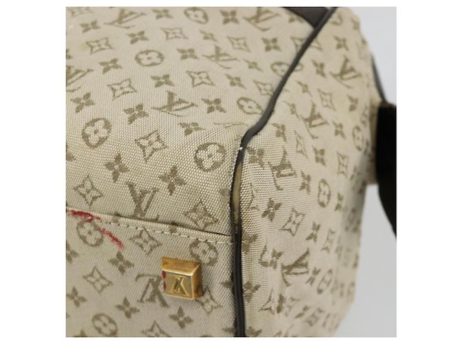 LOUIS VUITTON Borsa Monogram Mini Josephine GM Khaki M92310 LV Auth BA12962 Cachi - vista 15