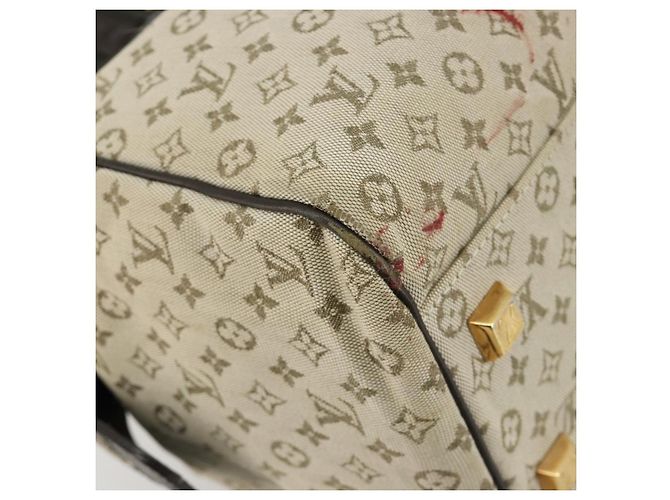 LOUIS VUITTON Borsa Monogram Mini Josephine GM Khaki M92310 LV Auth BA12962 Cachi - vista 16