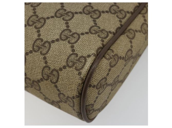 Borsa GUCCI GG Supreme Web Sherry Line Beige Rosso Verde 63 01 012 Auth 182367 - vista 10
