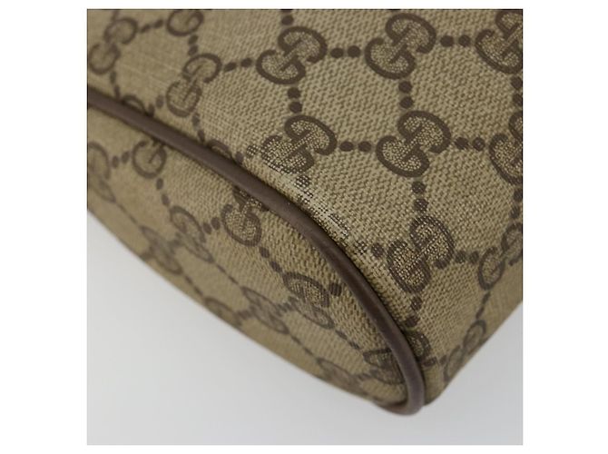 Borsa GUCCI GG Supreme Web Sherry Line Beige Rosso Verde 63 01 012 Auth 182367 - vista 9