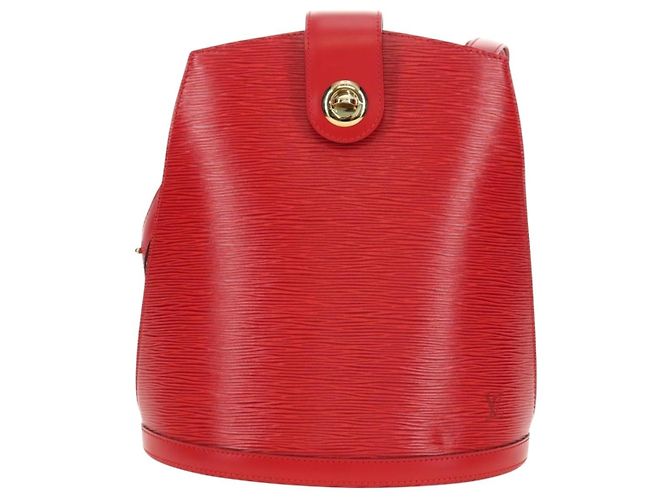 LOUIS VUITTON Epi Cluny Shoulder Bag Rojo M52257 LV Auth am11655V Roja - vista 13