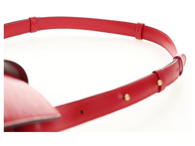 LOUIS VUITTON Epi Cluny Shoulder Bag Rojo M52257 LV Auth am11655V Roja - vista 14