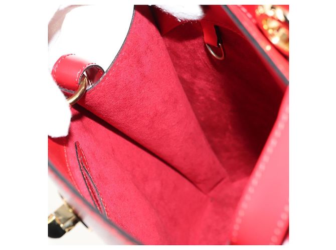 LOUIS VUITTON Epi Cluny Shoulder Bag Rojo M52257 LV Auth am11655V Roja - vista 23