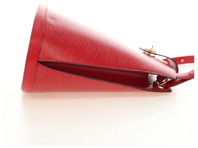 LOUIS VUITTON Epi Cluny Shoulder Bag Rojo M52257 LV Auth am11655V Roja - vista 4