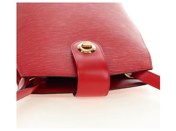 LOUIS VUITTON Epi Cluny Shoulder Bag Rojo M52257 LV Auth am11655V Roja - vista 6