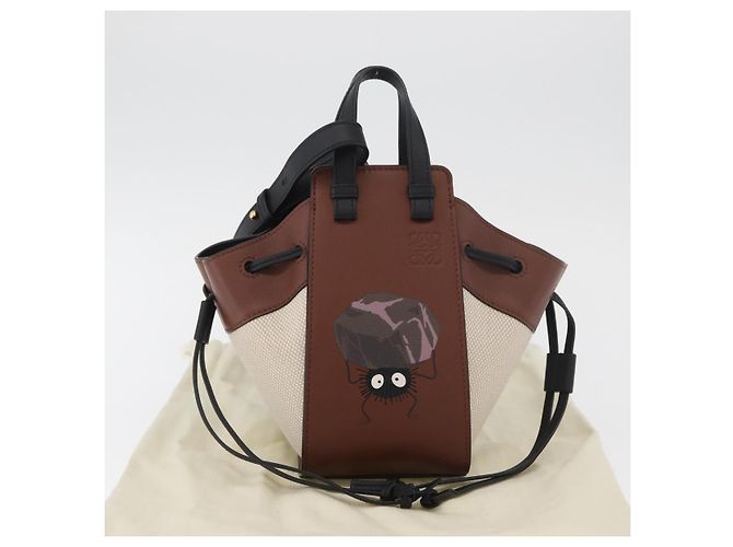 LOEWE × Studio Ghibli Spirited Away Soot Sprites Hammock Mini Auth 167357SM Beige - vista 12