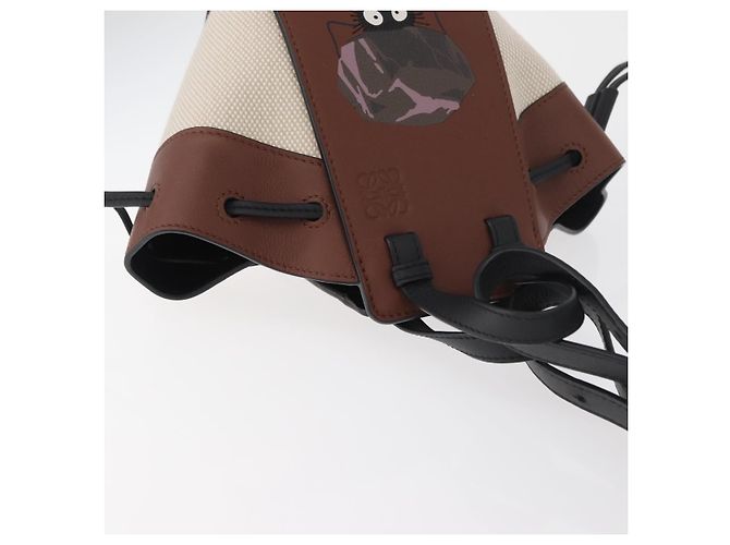 LOEWE × Studio Ghibli Spirited Away Soot Sprites Hammock Mini Auth 167357SM Beige - vista 6