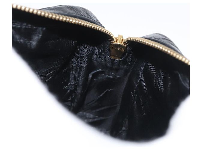 Borsa a tracolla GUCCI Web Sherry Line in scamosciato marrone e oro 573321 Auth 181861 D'oro - vista 18