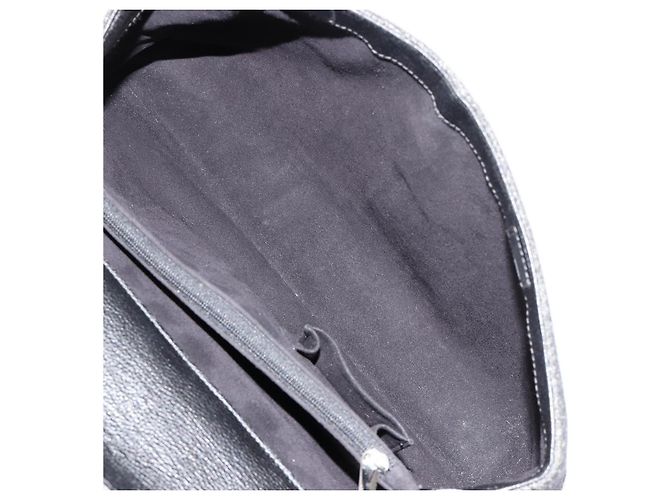 Borsa CARTIER in tela nera e argento Auth ka4465 Nero - vista 17