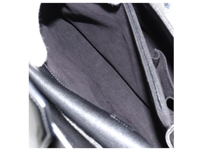 Borsa CARTIER in tela nera e argento Auth ka4465 Nero - vista 22