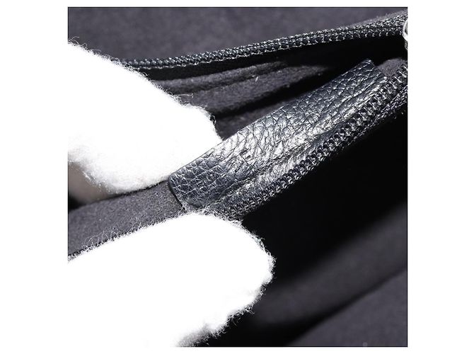 Borsa CARTIER in tela nera e argento Auth ka4465 Nero - vista 23