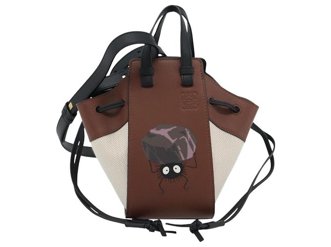 LOEWE Studio Ghibli Spirited Away Soot Sprites Hammock Mini Auth 167384SM Beige - vista 13