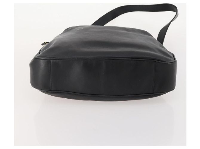 Borsa a Spalla GUCCI Bamboo in Pelle 2way Nero Oro 001 2852 1577 0 Auth 180222 D'oro - vista 11