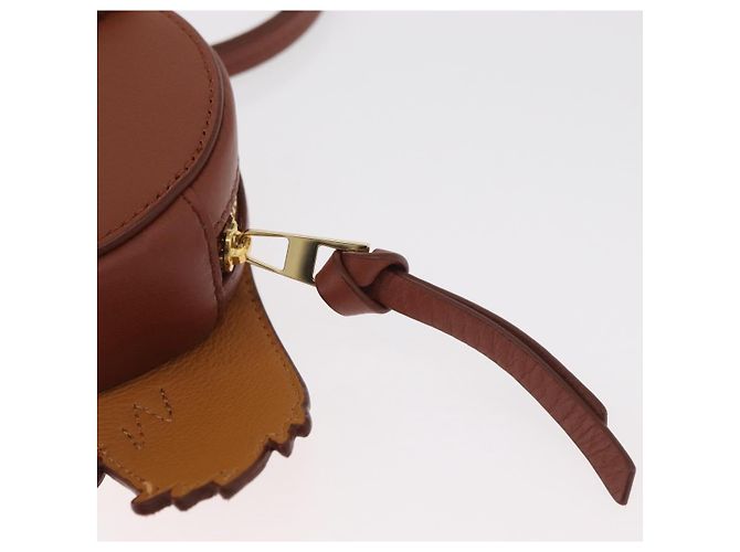 LOEWE Studio Ghibli Cookie Pouch Hin Howl's Moving Castle Auth 167379SM Marrone - vista 9