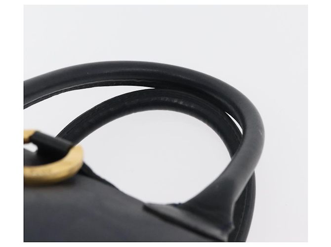 Borsa Christian Dior Trotter Canvas Blu Navy Oro Autentica bs35238 D'oro - vista 8