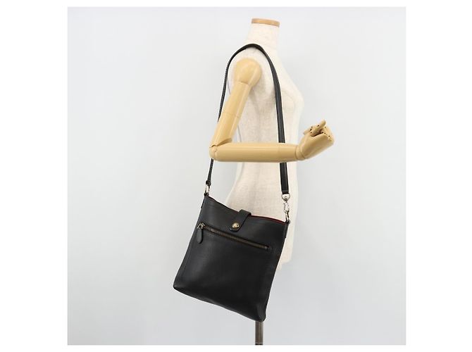 Borsa a Spalla BALLY in Pelle Nera Auth 173982 Nero - vista 21