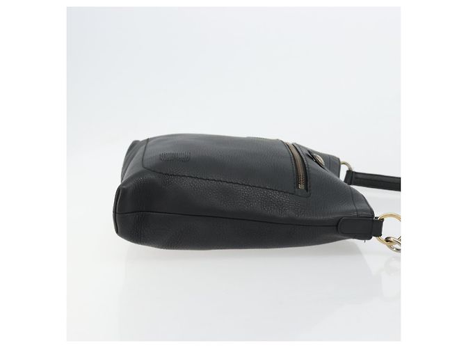 Borsa a Spalla BALLY in Pelle Nera Auth 173982 Nero - vista 3