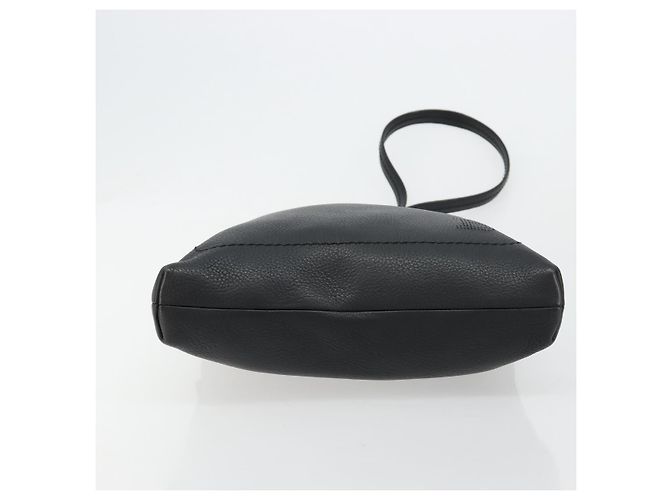 Borsa a Spalla BALLY in Pelle Nera Auth 173982 Nero - vista 5