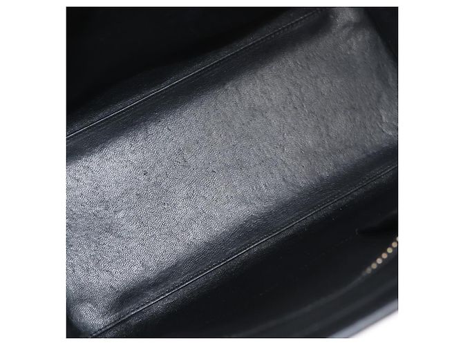 Céline CELINE Luggage Mini Shopper Handtasche Leder Rosa Schwarz Authentisch am11689V Pink - Ansicht 10