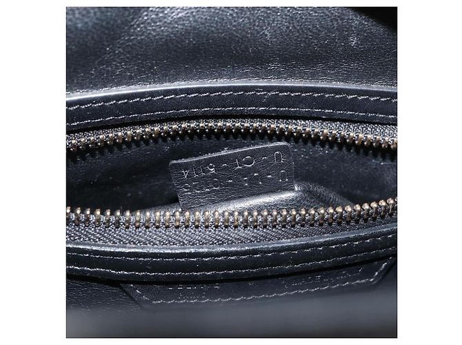 Céline CELINE Luggage Mini Shopper Handtasche Leder Rosa Schwarz Authentisch am11689V Pink - Ansicht 11