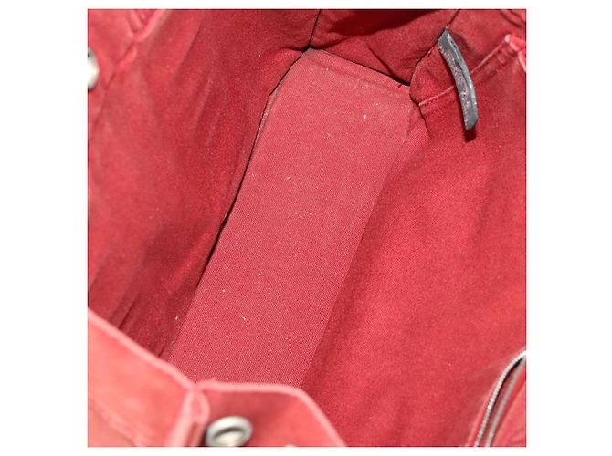 Hermès Borsa Fourre Tout HERMES in cotone 4 Set Nero Rosso grigio Autentico ti3922 Marrone - vista 19