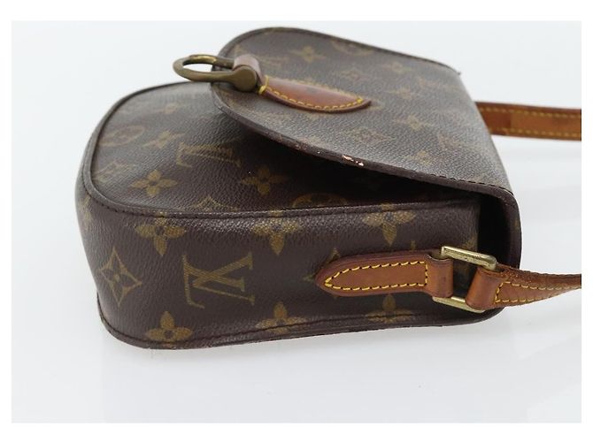LOUIS VUITTON Borsa a Spalla Monogram Saint Cloud PM M51244 LV Auth 181640 Monogramma - vista 4