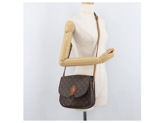 LOUIS VUITTON Borsa a Spalla Monogram Saint Cloud GM M51242 LV Auth BA13160 Monogramma - vista 26