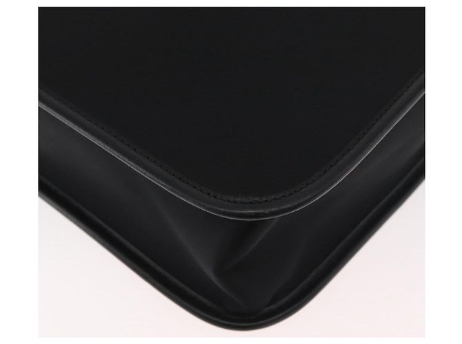 Borsa Business BURBERRY in Nylon 2way Nero Argento Auth 182417 - vista 17