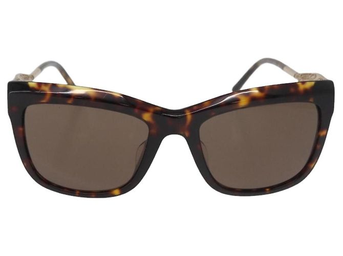 Gafas de sol BURBERRY Tortoise de plástico Brown Auth BA13227 Castaño - vista 13
