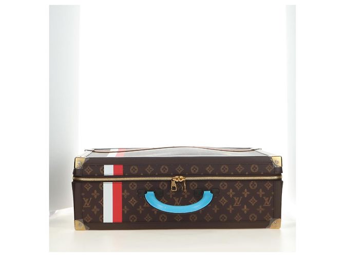 LOUIS VUITTON Borsa a Spalla Monogram Alzer Soft 55 M59725 LV Auth 181768SAM Monogramma - vista 7