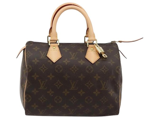 LOUIS VUITTON Bolso Monogram Speedy 25 M41528 LV Auth 181842SAV Monograma - vista 13