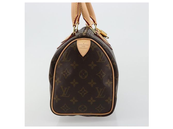 LOUIS VUITTON Bolso Monogram Speedy 25 M41528 LV Auth 181842SAV Monograma - vista 3