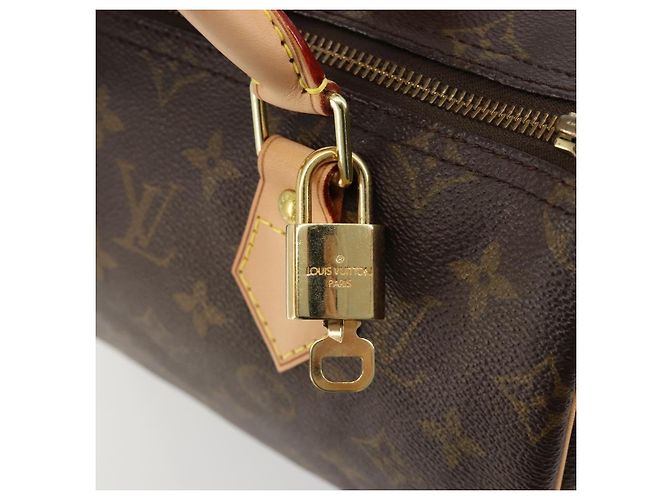 LOUIS VUITTON Bolso Monogram Speedy 25 M41528 LV Auth 181842SAV Monograma - vista 8