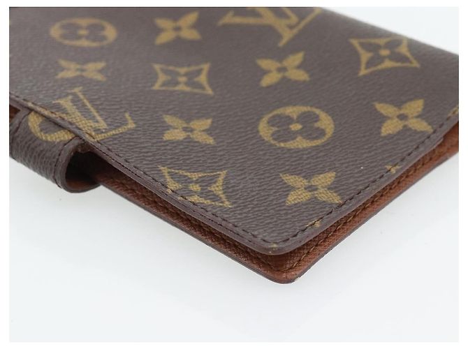 LOUIS VUITTON Monogram Agenda PM Day Planner Cover R20005 LV Auth BA13241 Monograma - vista 16