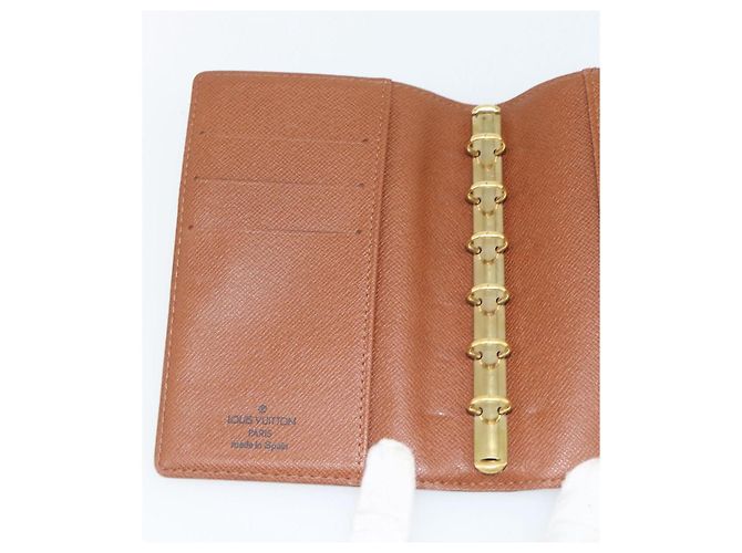 LOUIS VUITTON Monogram Agenda PM Day Planner Cover R20005 LV Auth BA13241 Monograma - vista 18