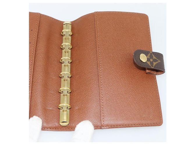 LOUIS VUITTON Monogram Agenda PM Day Planner Cover R20005 LV Auth BA13241 Monograma - vista 19